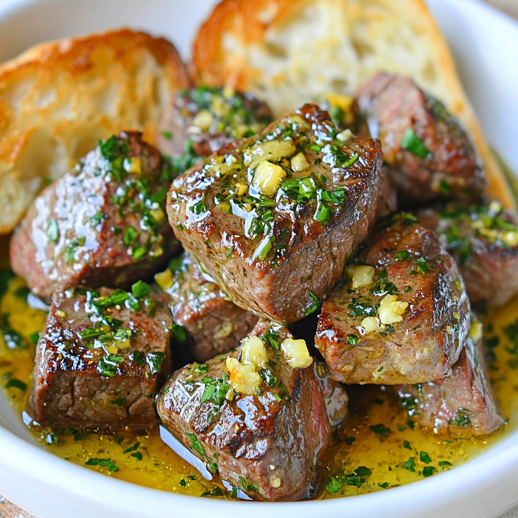 Garlic Butter Steak Bites Savory and Succulent Treat