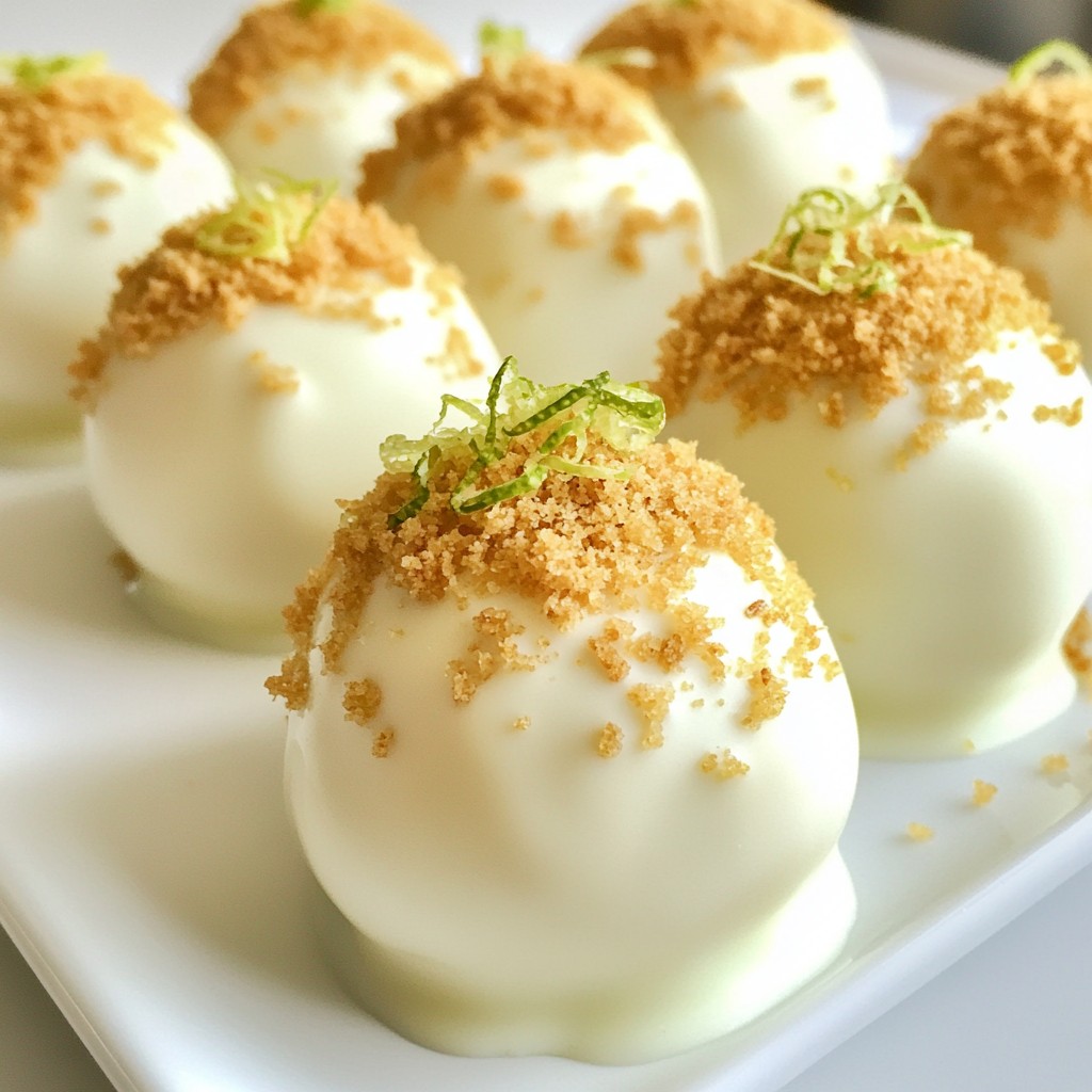 Key Lime Pie Truffles Easy and Delicious Recipe