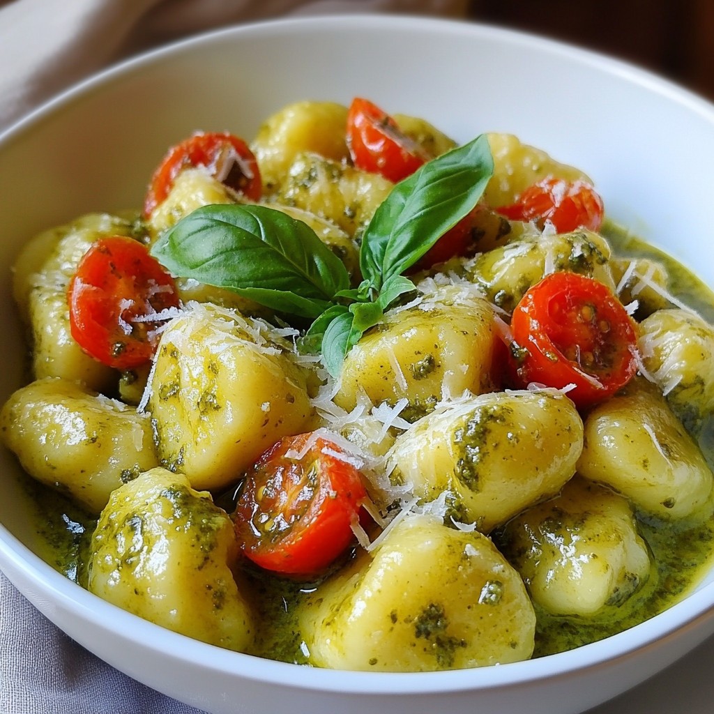Creamy Pesto Gnocchi Irresistible Flavor Focused Dish