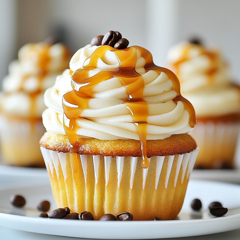 Caramel Macchiato Cupcakes Irresistible Treat Recipe