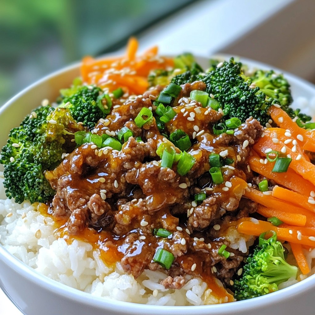 Spicy Korean Beef Bowls Flavorful Weeknight Meal