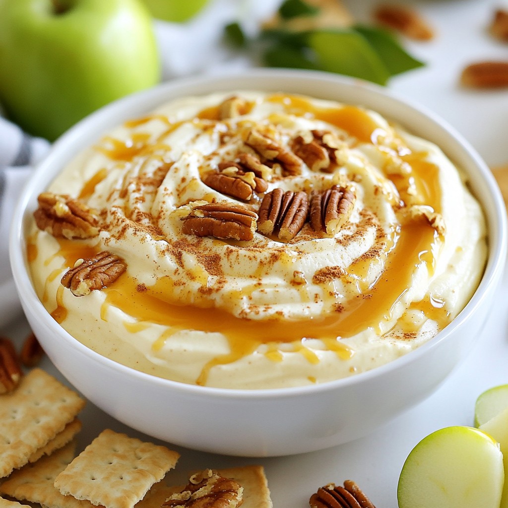 Caramel Apple Cheesecake Dip Rich and Creamy Delight