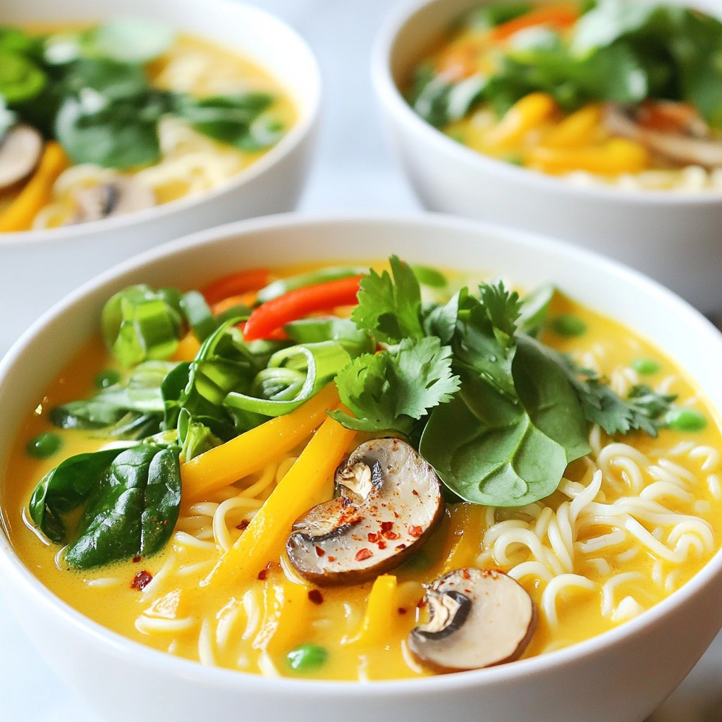 Coconut Curry Ramen Delightful and Flavorful Recipe