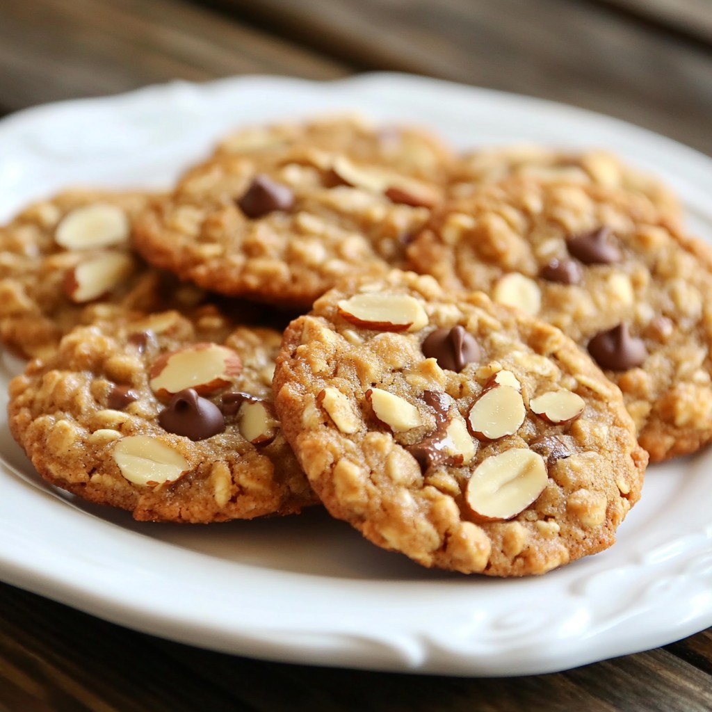 Almond Butter Oatmeal Cookies Simple and Tasty Snack