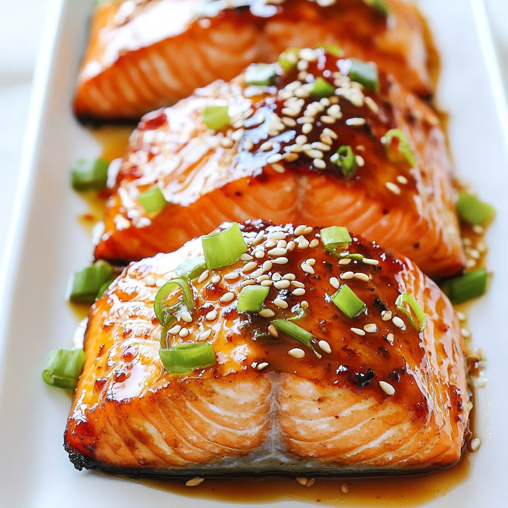 Honey Sriracha Glazed Salmon Quick and Flavorful Meal