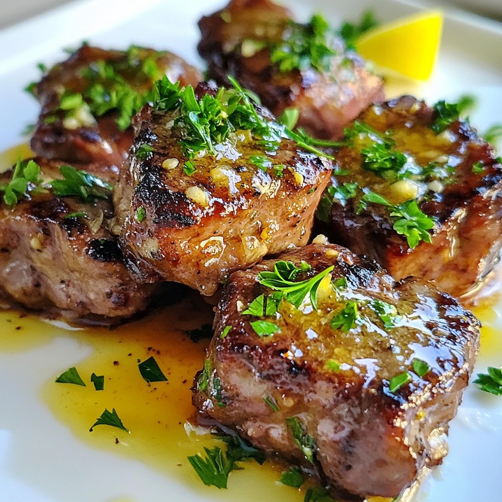 Garlic Butter Steak Bites Savory and Quick Recipe