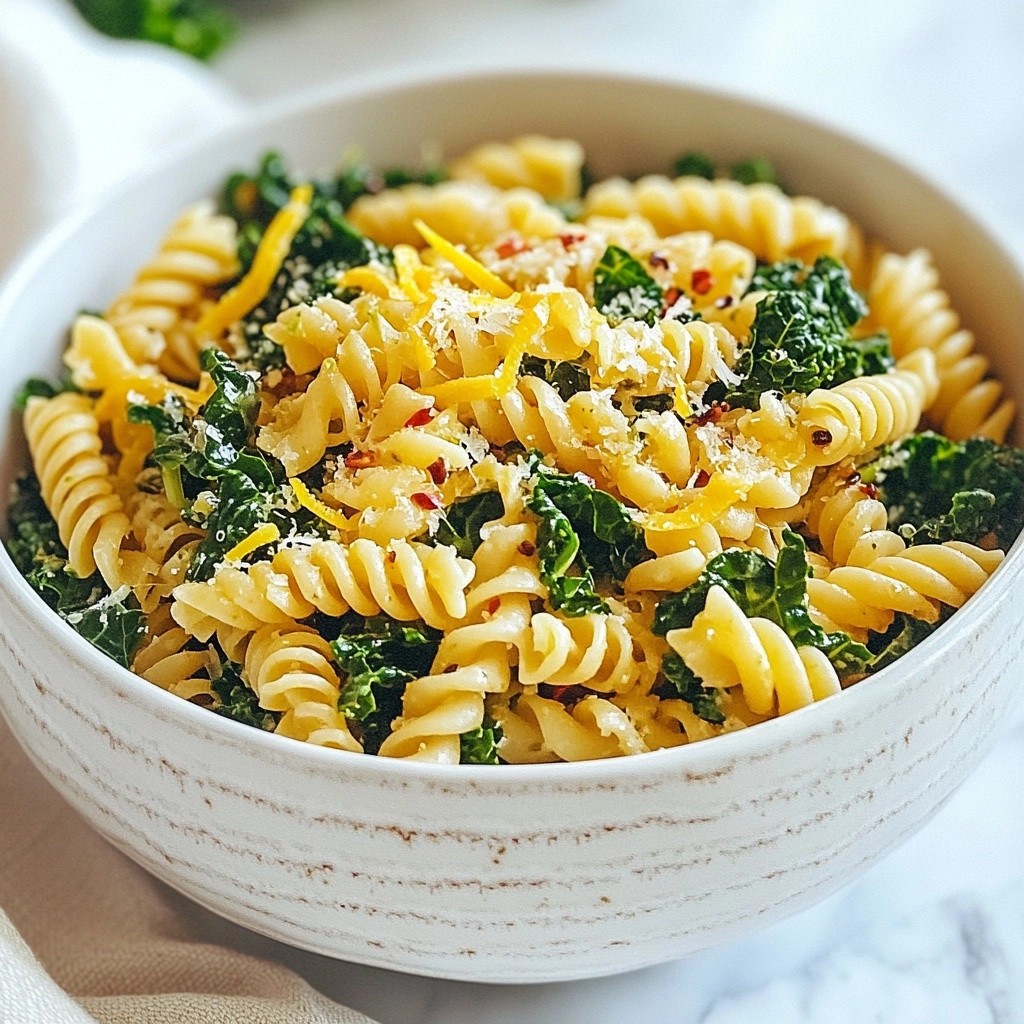 Whole Wheat Kale and Quinoa Pasta Flavor Boost