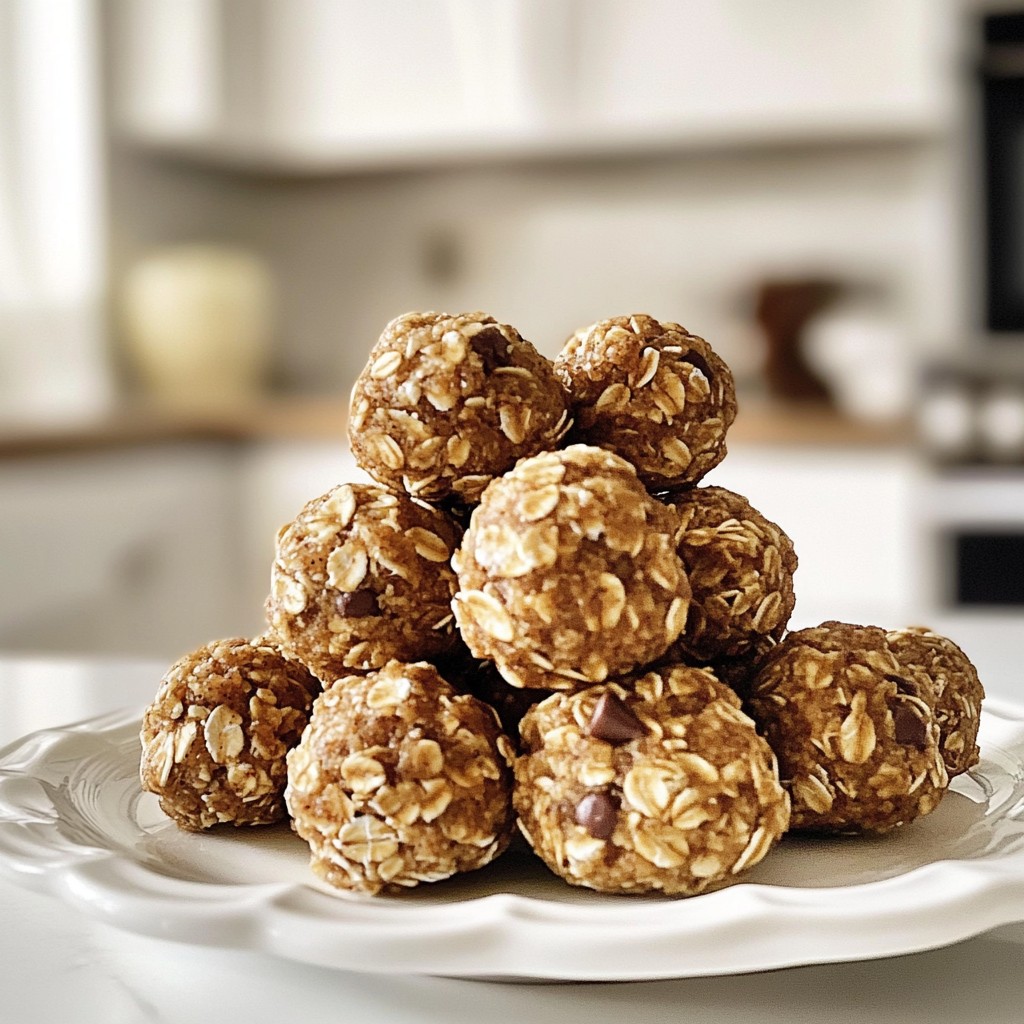 Apple Cinnamon Energy Bites Nutritious Snack Option