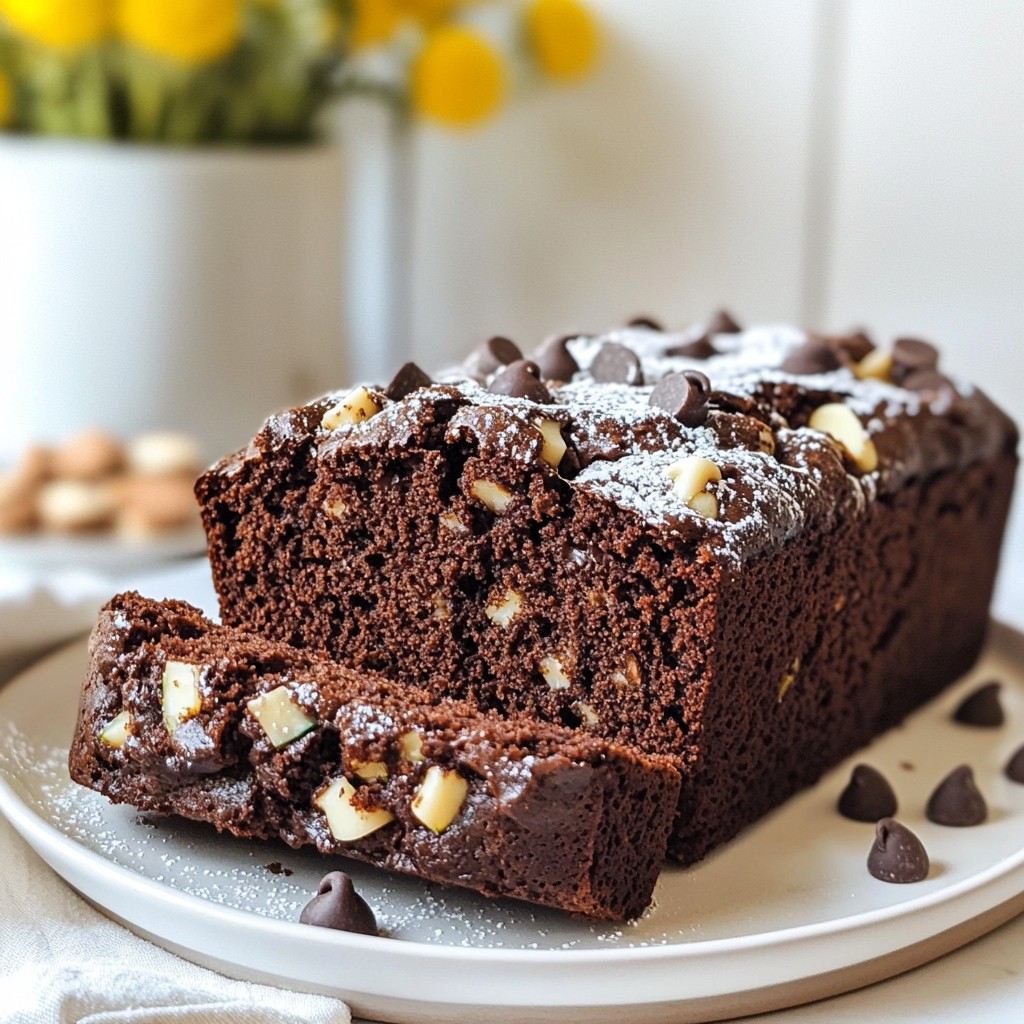 Triple Chocolate Zucchini Bread Deliciously Moist Recipe