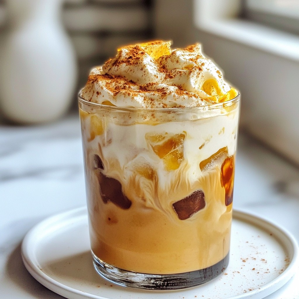 Pumpkin Cream Cold Brew Copycat Easy and Tasty Recipe