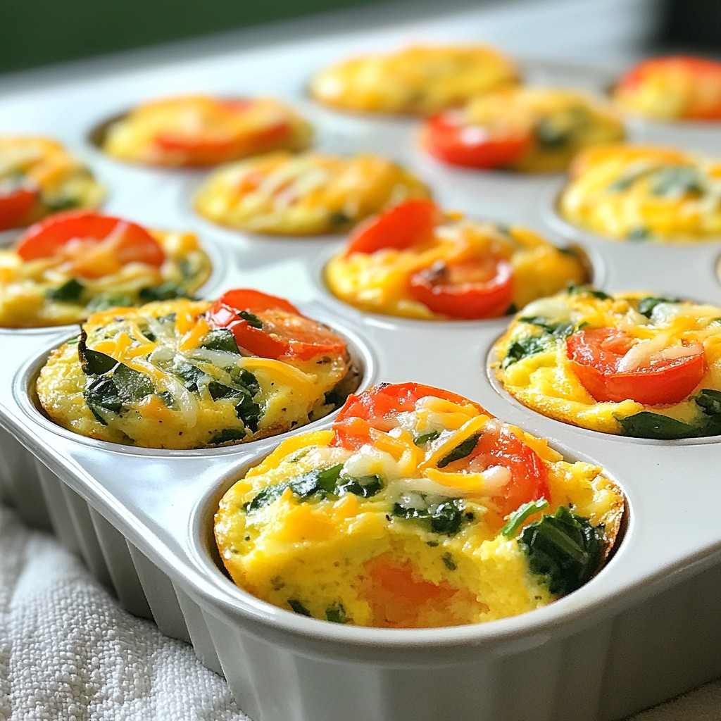 Veggie Packed Egg Muffins Easy and Healthy Recipe