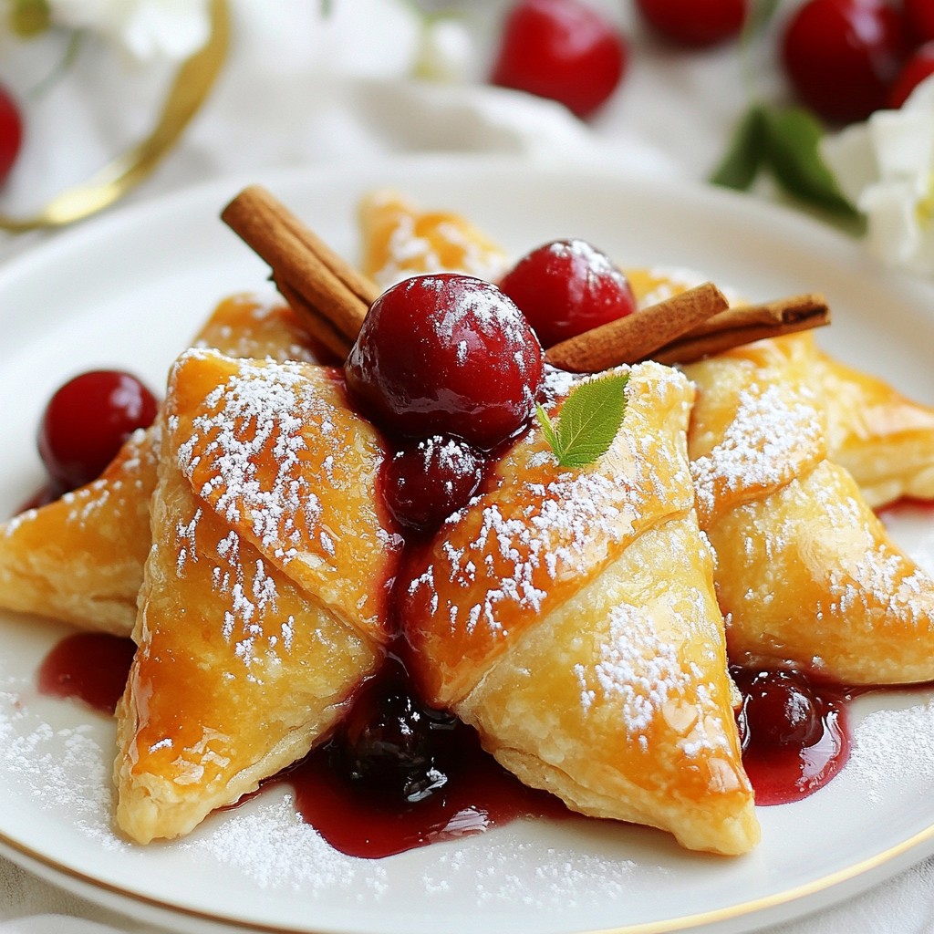 Cherry Pie Crescent Dumplings Easy and Delicious Treat