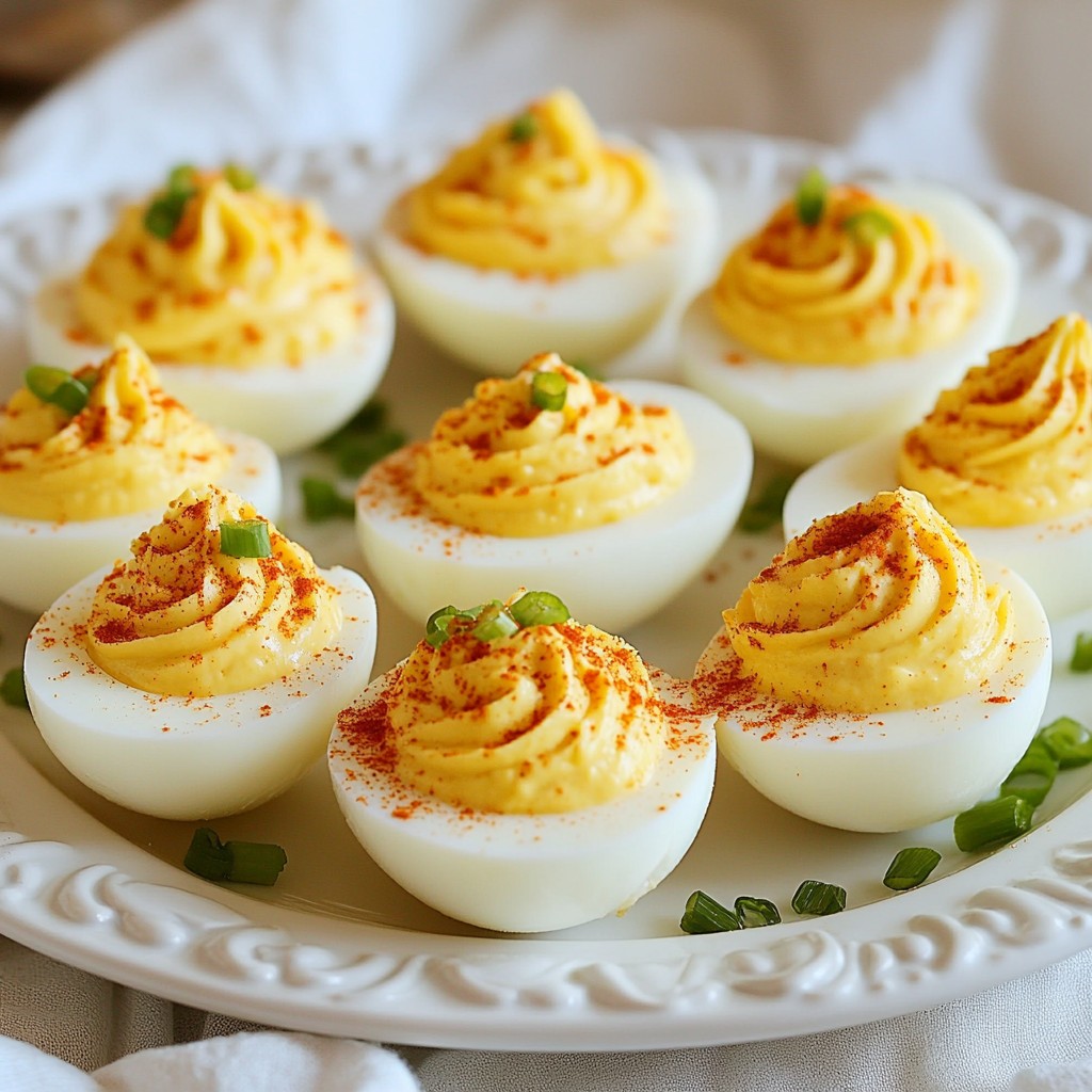Spicy Sriracha Deviled Eggs Flavorful Party Treat