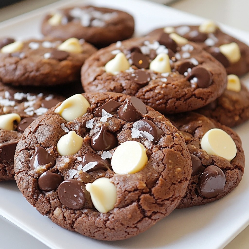 Triple Chocolate Pudding Cookies Delightfully Soft Treat