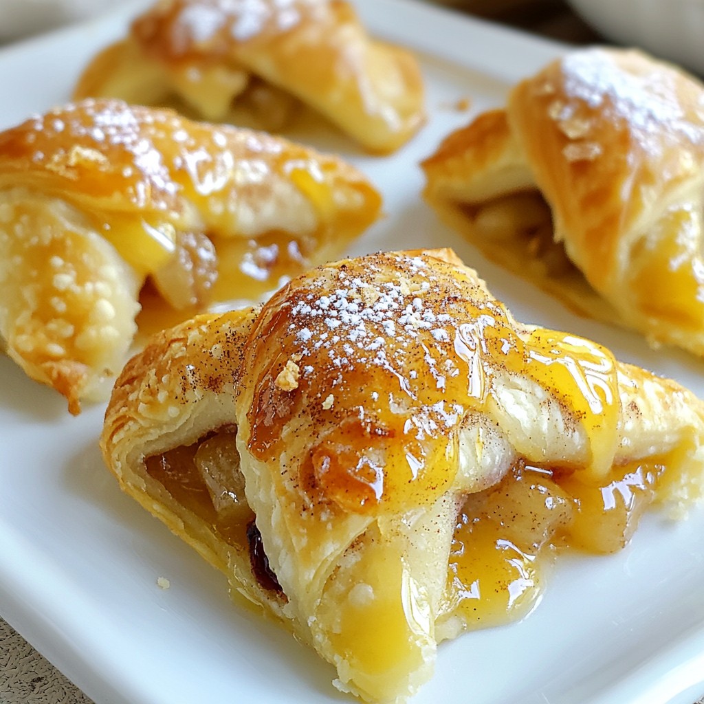 Cherry Pie Crescent Dumplings Delightful Dessert Treat