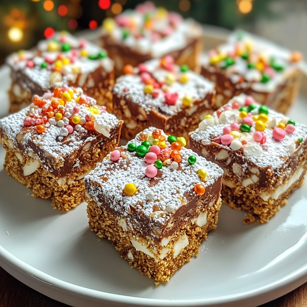 No-Bake Christmas Treats Festive and Easy Delight