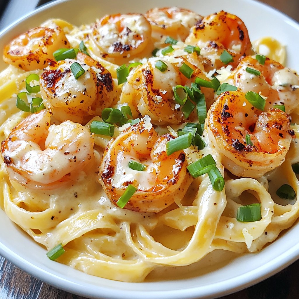 Cajun Shrimp Alfredo Pasta Flavorful Weeknight Meal