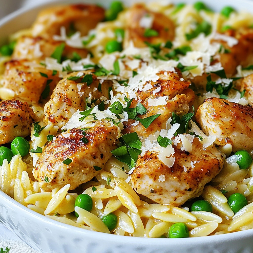 Creamy Cajun Chicken Orzo Delightful Dinner Recipe