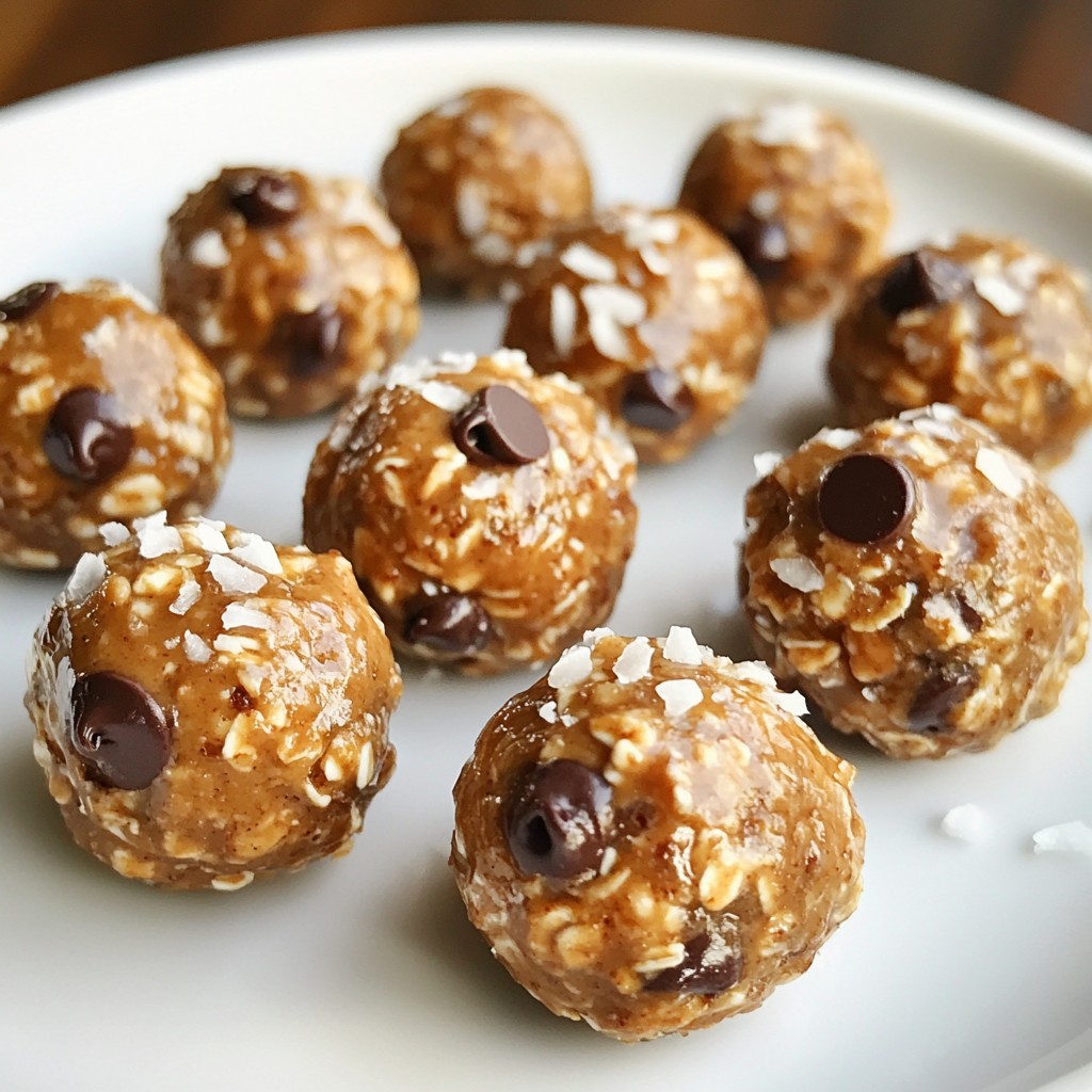 Peanut Butter Oat Energy Bites Healthy Snack Idea