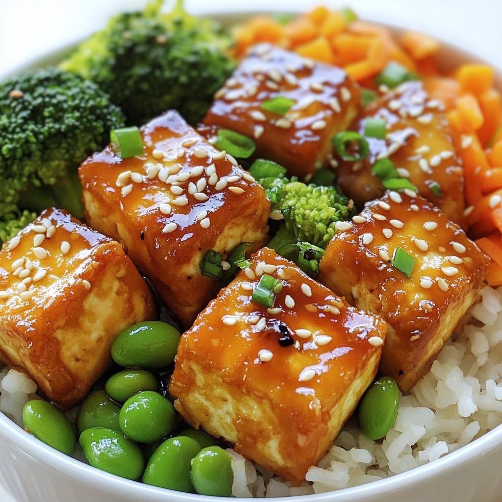 Crispy Sesame Tofu Bowls Easy and Flavorful Dinner