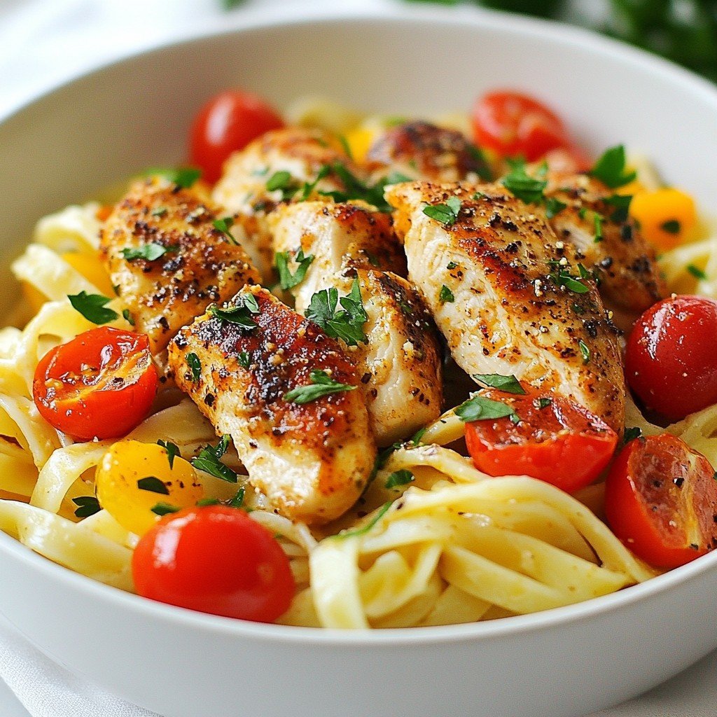 Spicy Cajun Chicken Pasta Flavorful Dinner Delight