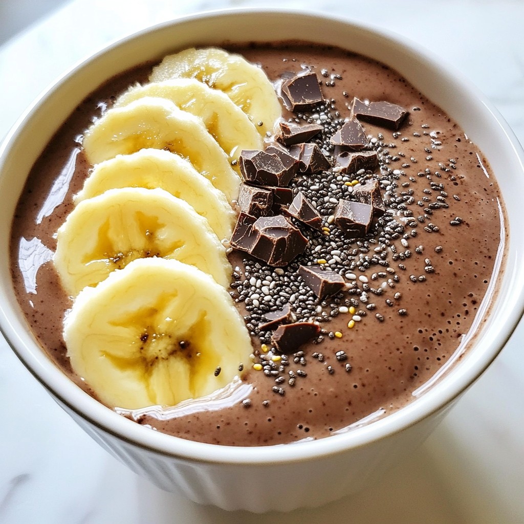 Chocolate Peanut Butter Protein Smoothie Simple Recipe