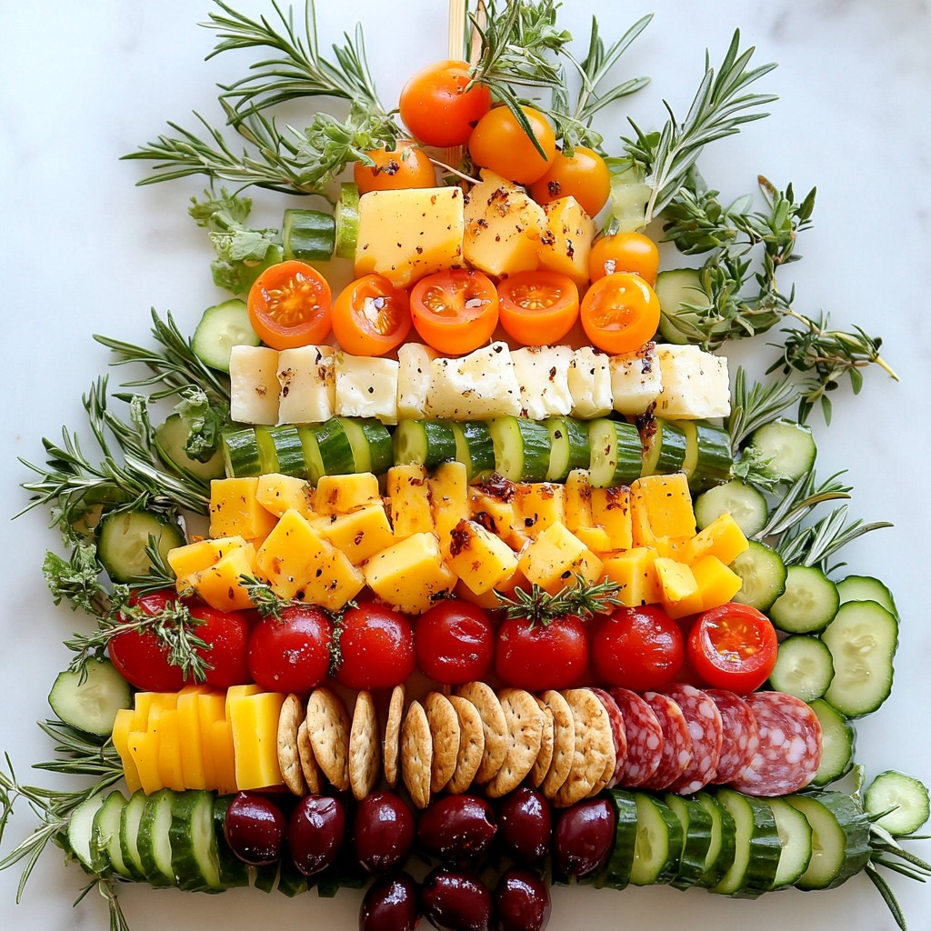 Charcuterie Tree Skewers Delightful and Easy Recipe