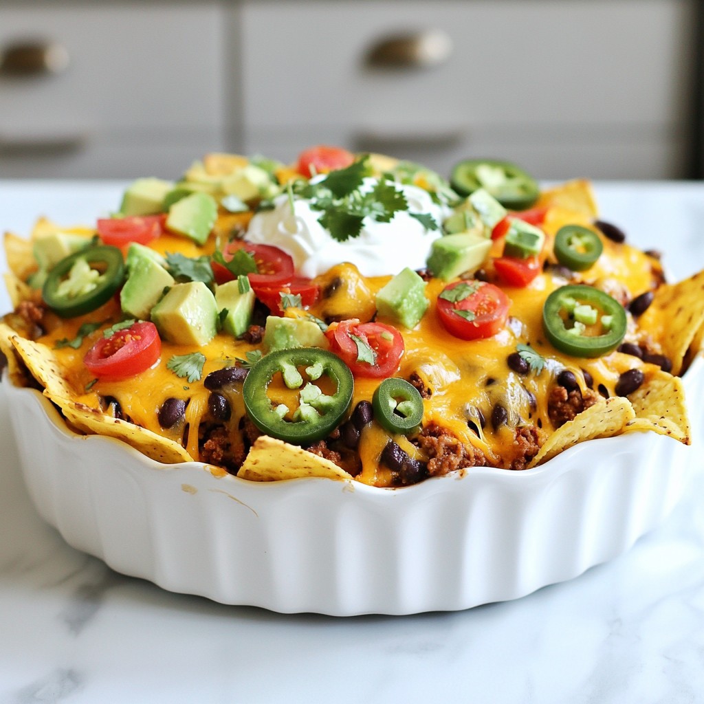 Ultimate Nacho Supreme Casserole Tasty and Easy Dish