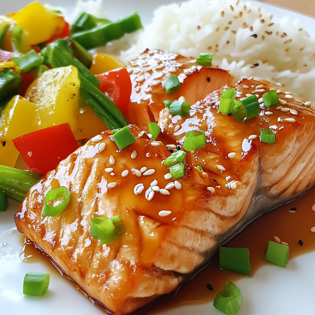 Sriracha Honey Glazed Salmon Tasty and Easy Recipe