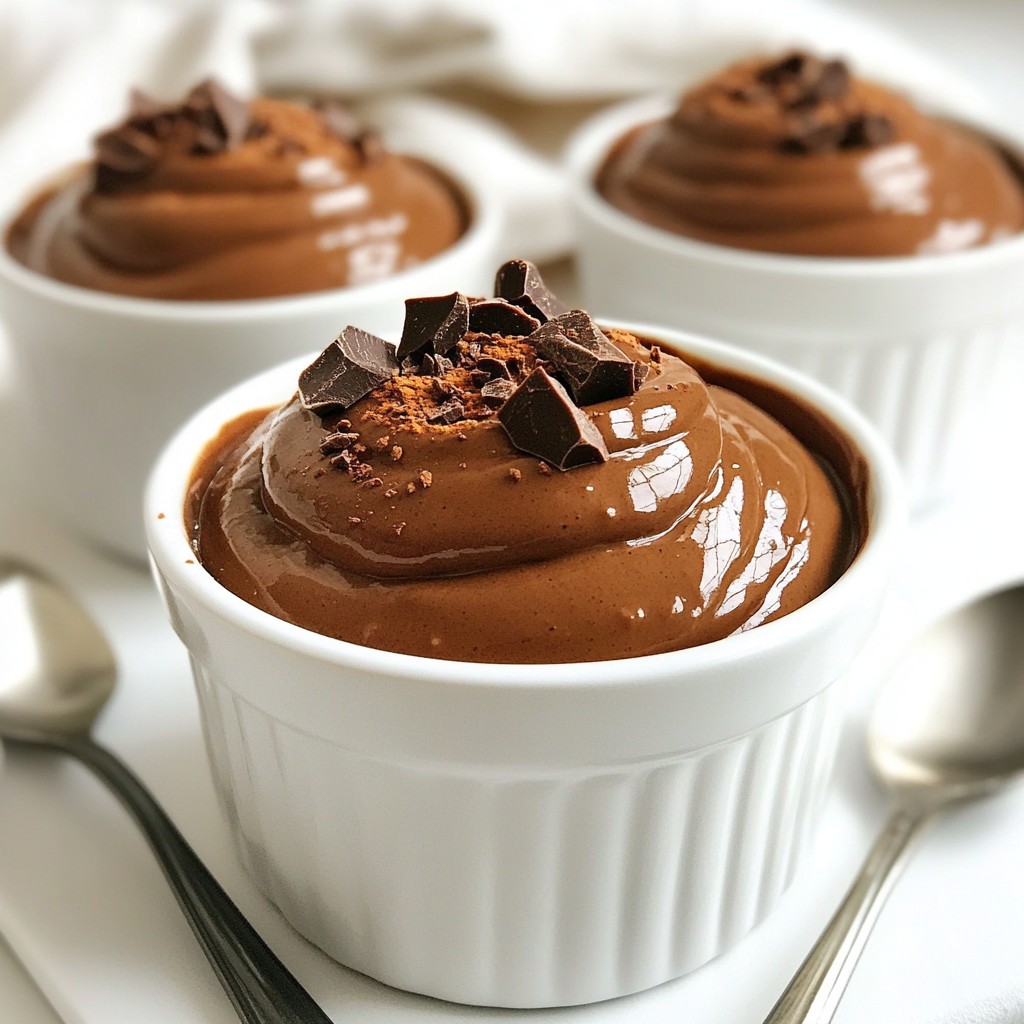 Vegan Chocolate Mousse with Aquafaba Delight