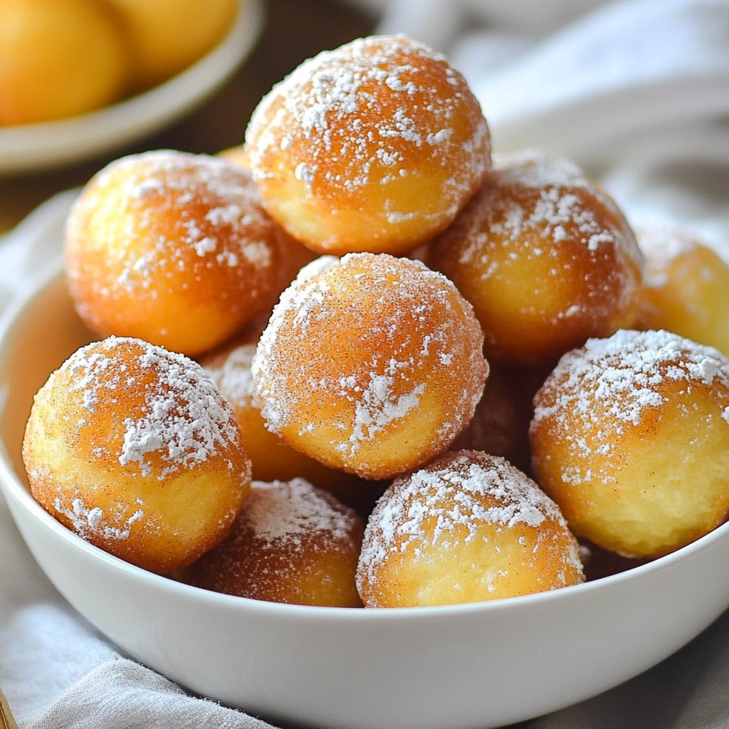 Air Fryer Donut Holes Quick and Tasty Recipe
