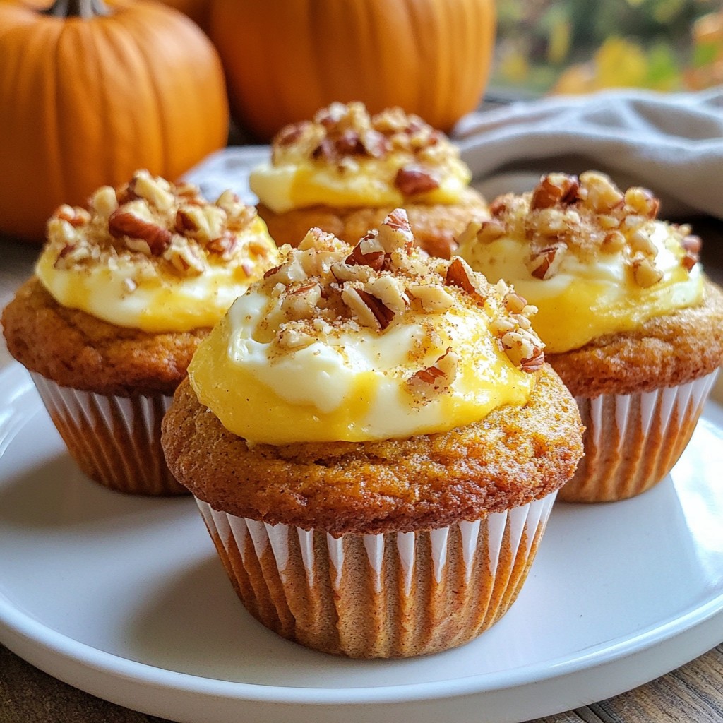 Pumpkin Spice Cream Cheese Muffins Tasty and Simple
