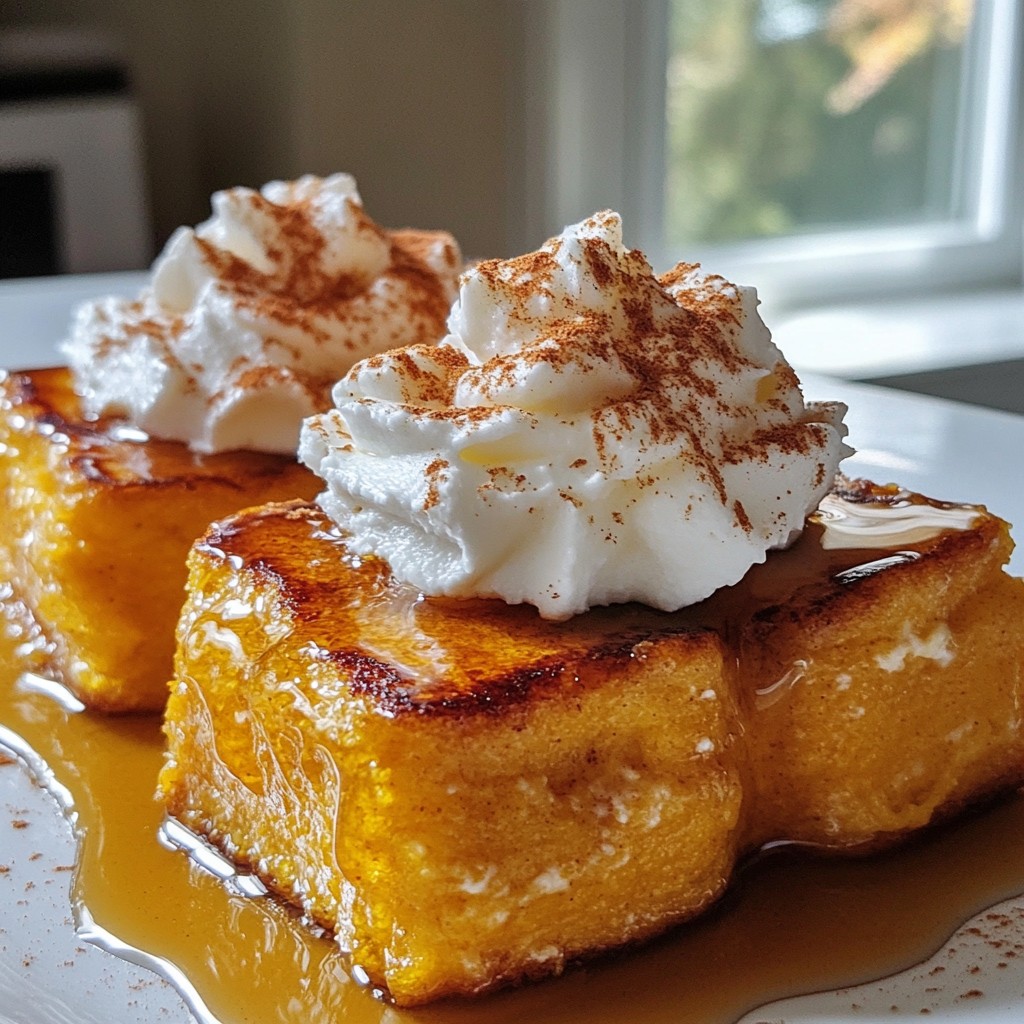 Pumpkin Spice French Toast Delightful Fall Breakfast