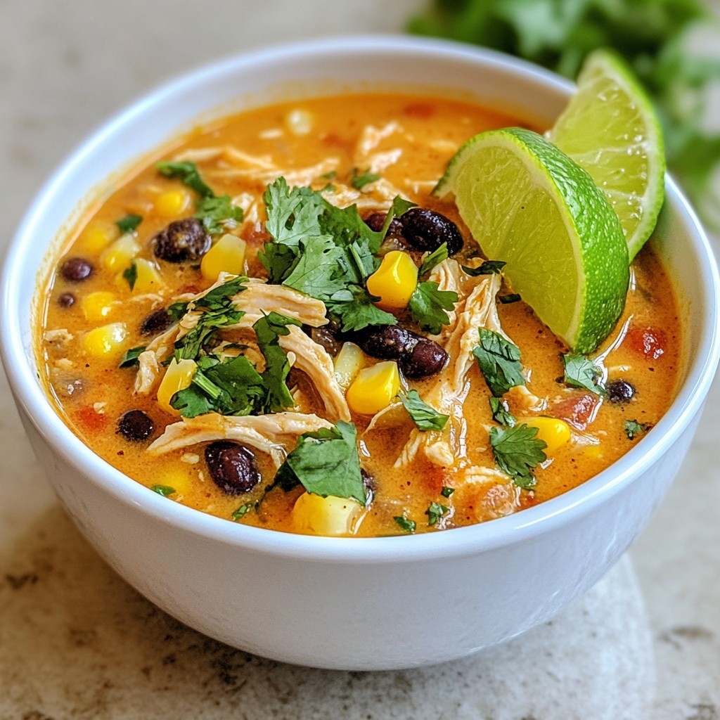 Smoky Chipotle Chicken Chowder Flavorful Comfort Meal