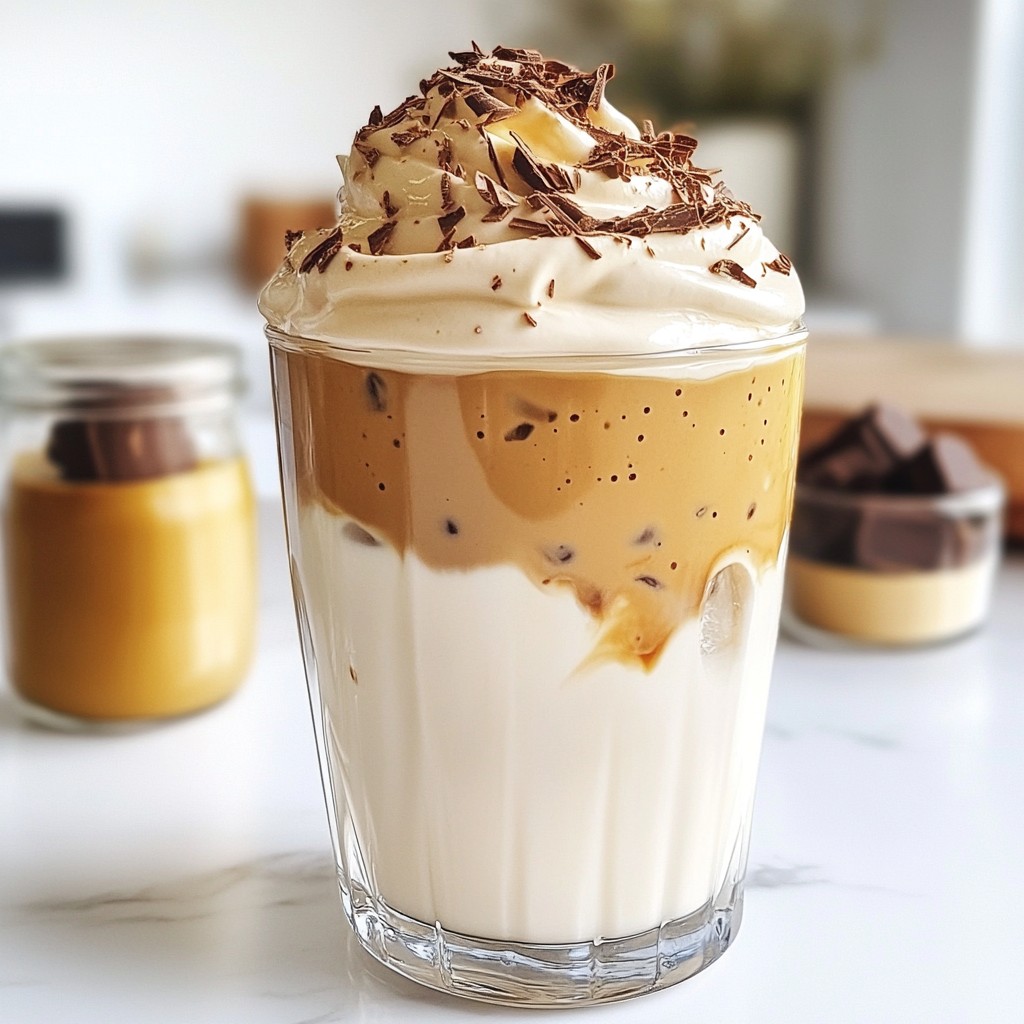 Mocha Dalgona Whipped Coffee Creamy Indulgence Recipe