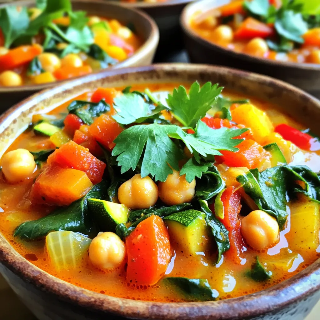 Slow Cooker Moroccan Chickpea Stew Flavorful Delight
