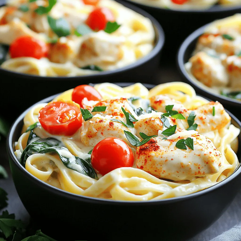 Creamy Cajun Chicken Alfredo One Pot Delight